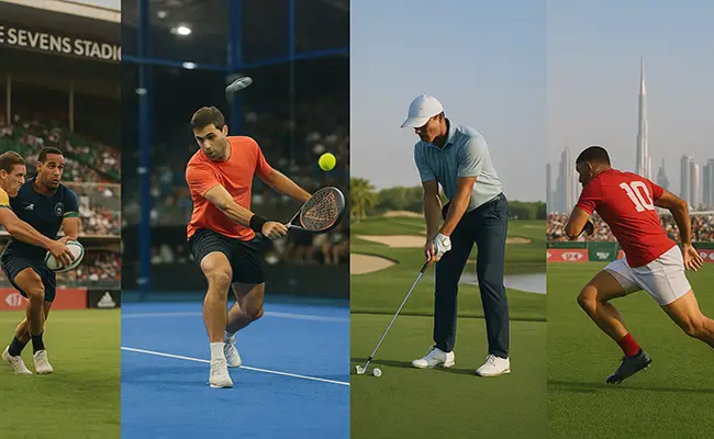 ruggby golf tennis november