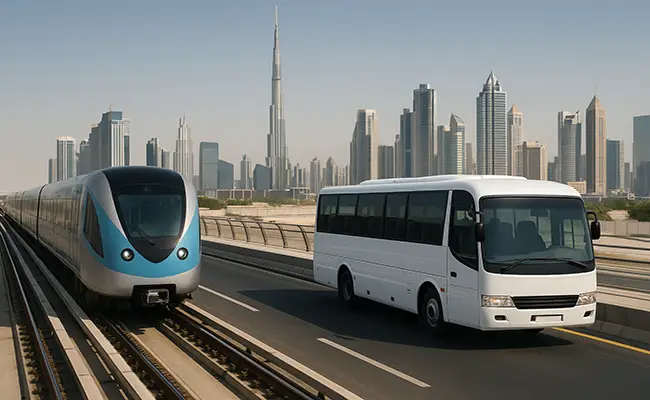 tram vs private bus