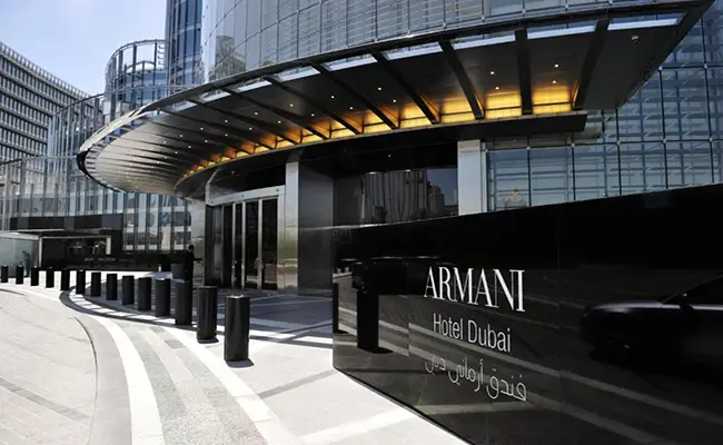 armani hotel dubai