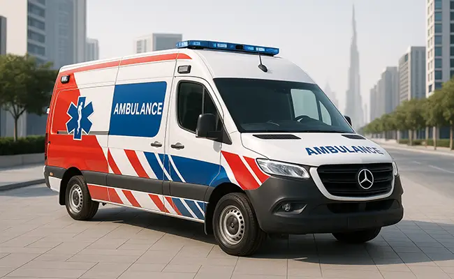 ambulance dubai