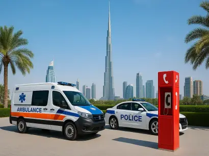 emergency numbers uae