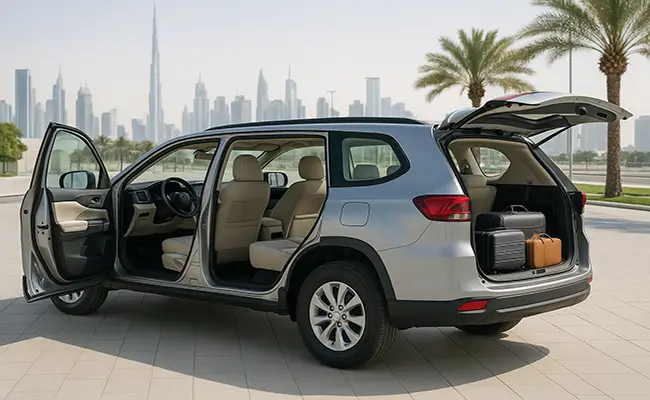 spacious interior