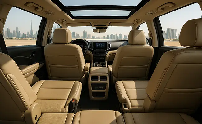 suv interior