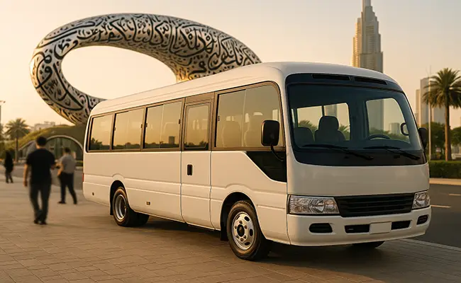 tourist bus rental in dubai