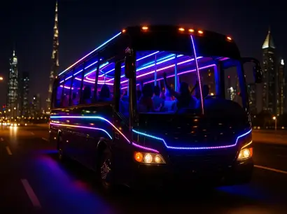 birthday party bus dubai