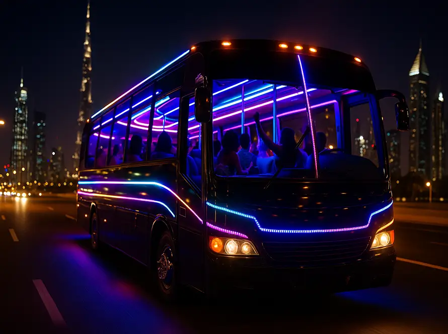 birthday party bus dubai