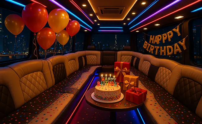 bus decor birthday