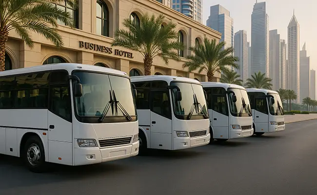 business commute bus rental